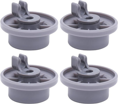 BlueStars 165314 Dishwasher Lower Rack Wheel Bosch Dishwasher Parts - Compatible for Bosch & Kenmore Dishwashers - Replaces 420198 423232 AP2802428 PS8697067 00420198 PS3439123 EAP3439123 - PACK OF 4