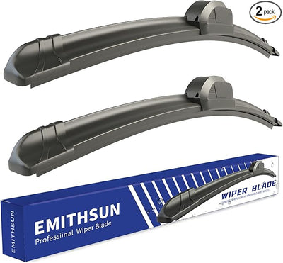 OEM QUALITY 20" + 20" Premium All-Seasons Stable And Quiet Windshield Wiper Blades(Set of 2)
