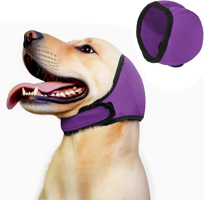 Dog Ear Muffs Noise Protection, Comfortable, Stress-Reducing Design, Perfect for Noise Reduction, Water Protection & Anxiety