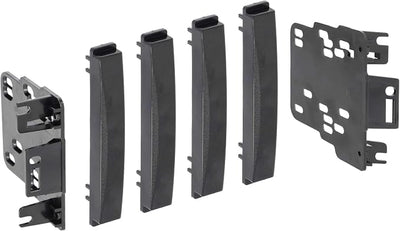 Metra Electronics 95-6511 Double-DIN Radio Installation Dash Kit Fits Select 2007-Up Chrysler Vehicles Black