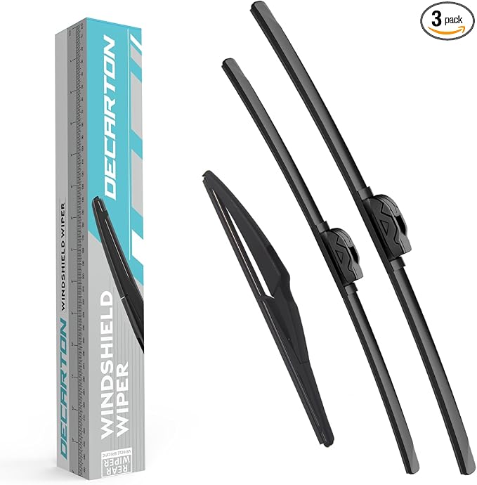 Wiper Blades Replacement for Nissan Rogue 2013-2025 | Windshield Wipers-3 Pieces of Car Front and Rear Window Wiper Blade (26+17+12)