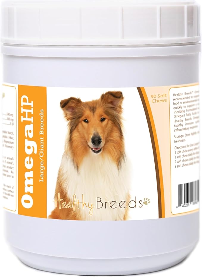 Collie Omega HP Fatty Acid Skin and Coat Support Soft Chews 90 Count