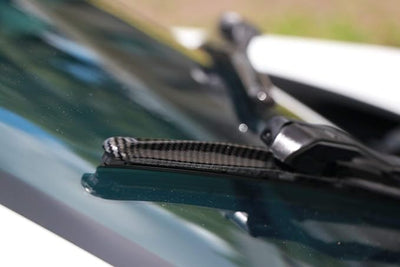 ClixWipers 20" + 20" (Set of 2) Black Carbon Fiber All Weather Premium Automotive Replacement Windshield Wiper Blades, Passenger and Driver Side Winter Wiper Blades for Various Car Models