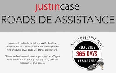 Justin Case Deluxe Auto Safety Kit with 365 Days of Roadside Assistance