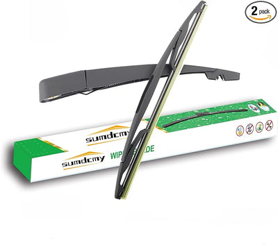 Rear Windshield Wiper Blade and Arm Replacement for Ford Escape 2008-2012 Flex 2009-2013 Lincoln MKT 2009-2013 Windscreen wiper
