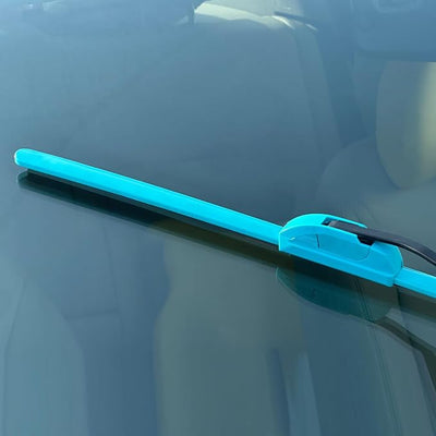 OEM QUALITY 16" + 16" PARRATI Premium All-Season Blue Windshield Wiper Blades (Set of 2)