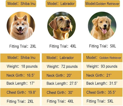 Pet Large Dog Raincoat Apparel Poncho Waterproof for Medium Large Sized for Dog Raincoat Clothes Jacket (6XL, Green)