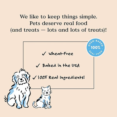 Bocce's Bakery Holly Jolly Holiday Flavor Jerky Stick Dog Treats - No Added Salt or Sugar, Natural & High-Protein - Wheat-Free, Made with Limited-Ingredients & Baked in The USA, 4 oz