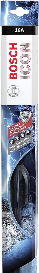 BOSCH 16A ICON Premium Beam Wiper Blade; 16" - Single