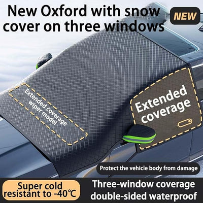 Car Snow Cover for Acura RDX 2018 2019 2020 2021 2022 2023-pr, with Side Window and Rearview Mirror Protector, Durable Magnetic Winter Frost Hail Guard