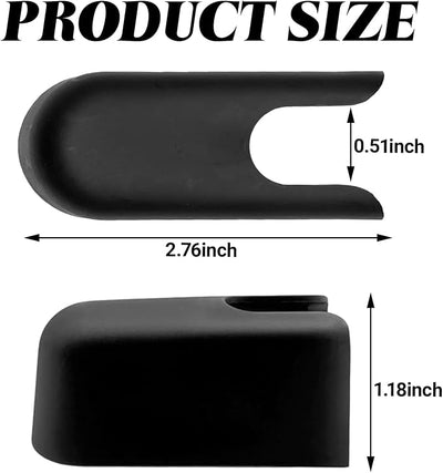 Rear Windshield Wiper Arm Cover Cap, Rust-Proof Wipers Arm Nut Protective Cover Replacement for Ford Escape 2013-2019 Lincoln MKC MKX 2014-2020, Rear Wiper Cover Replaces #BB5Z-17C526-A