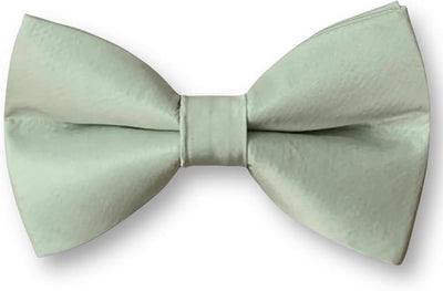 Detachable Dog Bow Tie, Slide-On Pet Bowtie for Collars, Stylish Durable Dog Lover Accessory Small, Medium & Large Dogs (Satin Sage, Medium (4in Wide))