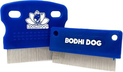 Bodhi Dog Tear Stain Remover Combs - Clean Crust, Dirt & Buildup Around Pet Eyes - Gentle, Durable, Easy-to-Use Grooming Tool for Dogs & Cats - Ideal for All Fur Types & Coats (Set of 2)