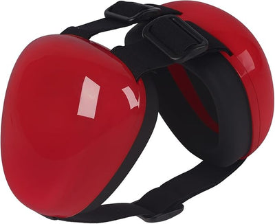 derYEP Dog Earmuffs for Hearing Protection 29dB NRR Ear Muffs Noise Protection (Small, Red)