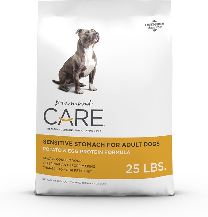 DIAMOND CARE Dry Dog Food Sensitive Stomach 25lb
