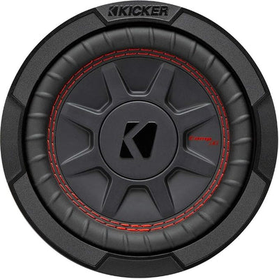 KICKER Subwoofer Package of 2 Items: 6.75" CompRT Subwoofers DVC 4-ohm (Pair) - 2X 48CWRT674 Subs