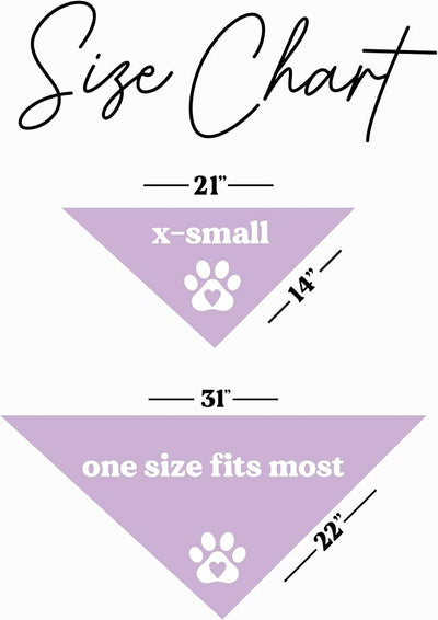 My First Easter Dog Bandana | 100% Cotton Adjustable Triangle | Made in USA | Easter Bunny | Egg Hunt| Funny Outfit Prop Photoshoot |Lavender, One Size (392)