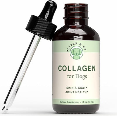 Collagen for Dogs - Dog Collagen - Supports Joint Health, Skin & Coat Health, & Much More - May Help Reduce Redness & Itching - Itch Relief for Dogs - Dog Skin and Coat Supplement - 1 fl oz