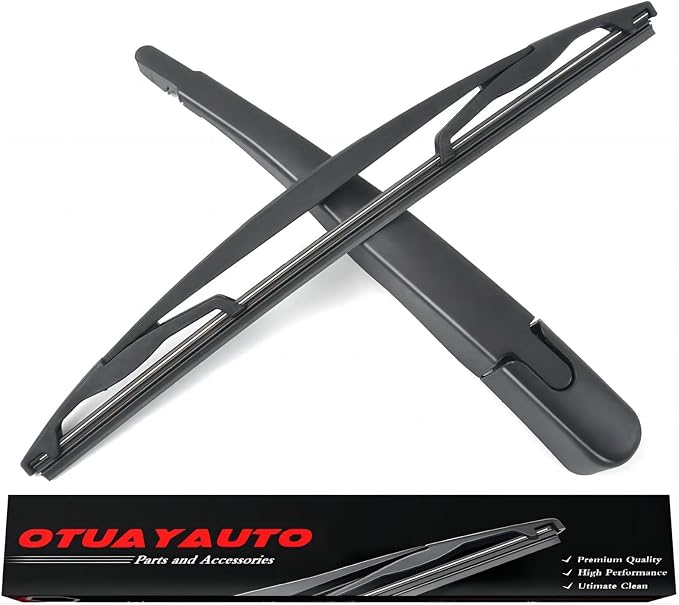 Replacement for Ford Flex 2009-2013, Rear Windshield Back Wiper Arm blade Set - OTUAYAUTO Factory OEM Replacement 85241-48080