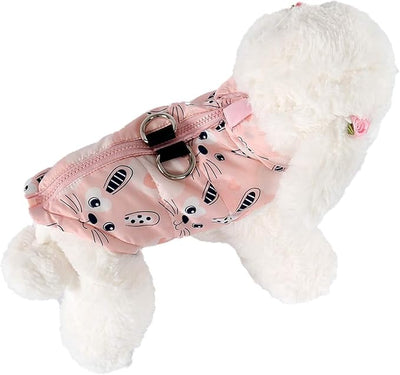 Winter Waterproof Windproof Dog Jacket - Warm Vest Coat for Small & Medium Dogs - Not Suitable for Big Dogs - Rabbits XX-Small