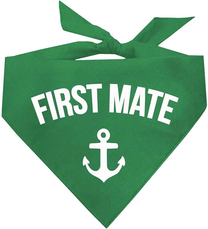 First Mate Dog Bandana (Green, OS 264)