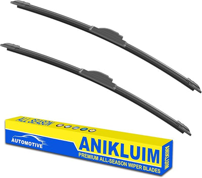 ANIKLUIM® 28 Inch+28Inch Windshield Wiper Blades Replacement for 2000-2007 Grand Caravan Caravan Front Wipers,Original Factory Quality and Durable (Set of 2)