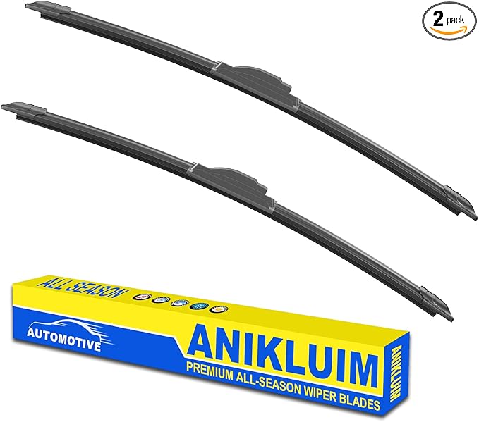 OEM Quality 21" + 21" Premium All-Season Windshield Wiper Blades for Volkswagen Beetle 1998-2010 EuroVan 1999-2003 Passat 1990-2001, Durable Stable and Quiet J Hook Replacement Wipers (Set of 2)