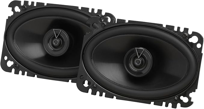 Club 644F - 4"x 6" (100mm x 152mm) Two-Way Car Speaker, 40W RMS, 120W Peak, Sensitivity (@ 2.83V): 92dB, Frequency Response: 75Hz – 20kHz, Nominal Impedance: 3.0 ohms