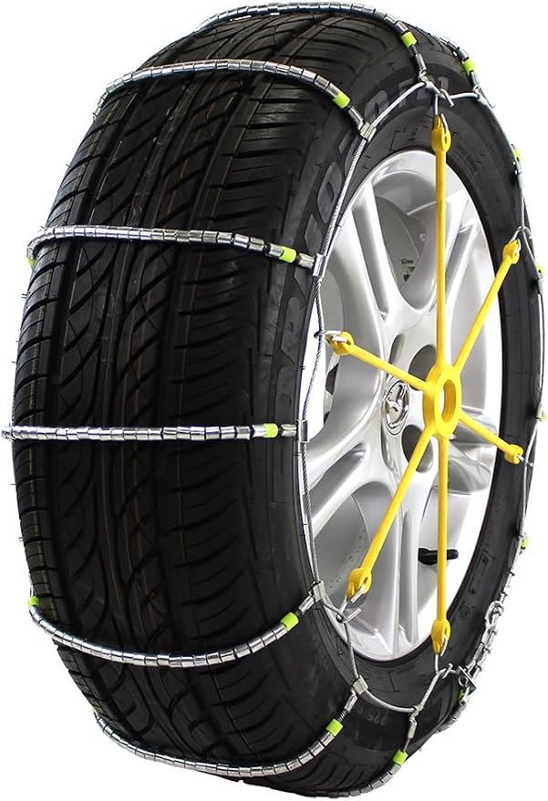 Quality Chain Cobra Cable Passenger Snow Traction Tire Chains (1026) 1 Pair