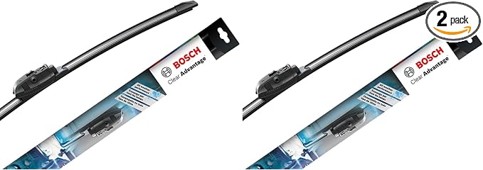 BOSCH 22CA Clear Advantage Beam Wiper Blade; 22" - Single (Pack of 2)