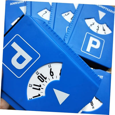 Milisten 2pcs Snow Shovel Timer Parking Sign for Car Ice Scraper Return Display Compact Design for Removal and Parking Management