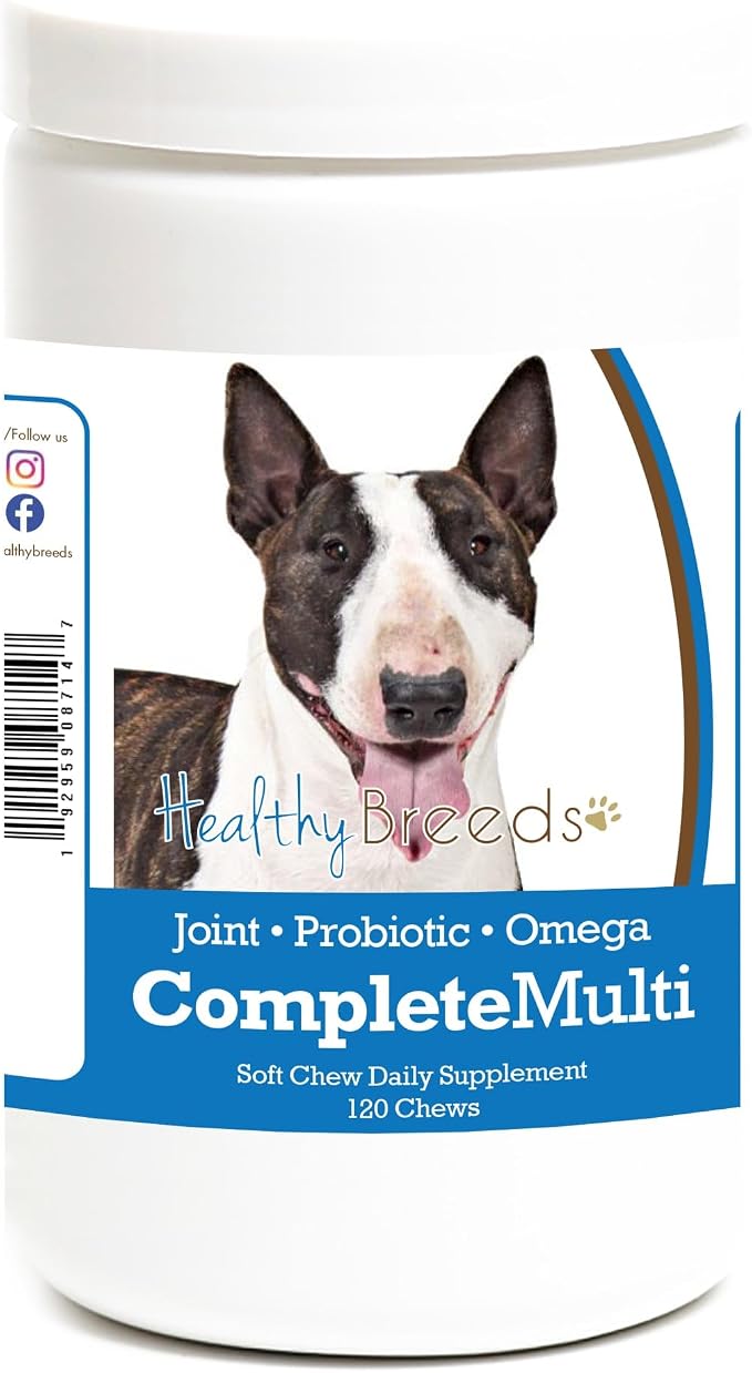 Miniature Bull Terrier All in One Multivitamin Soft Chew 120 Count