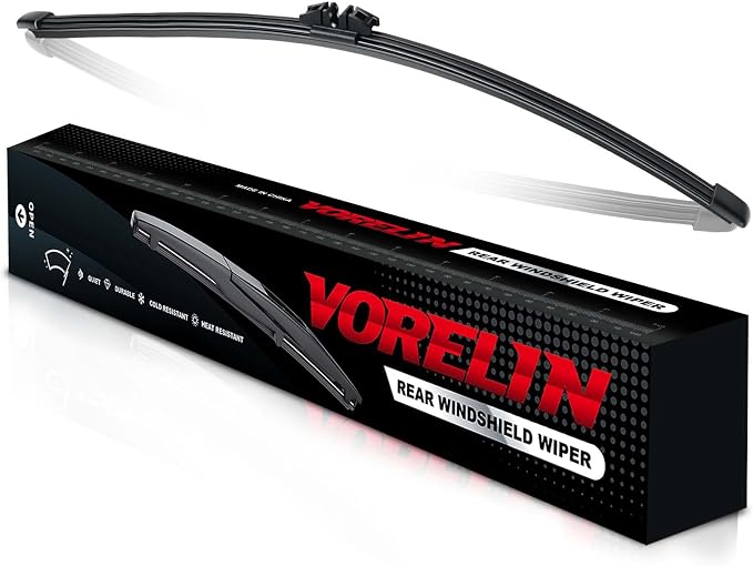 12" Rear Wiper Blade for BMW 3 2011-2019 | Rear Wiper Blades for My Car Back Window, Windshield Wipers Replacement Direct Fit OEM Quality All-Season