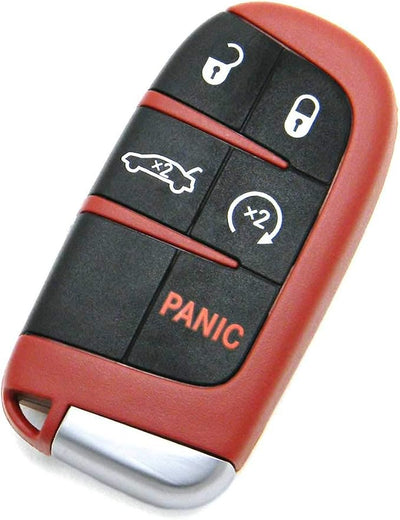 OEM Electronic 5-Button Smart Key Fob Remote Compatible with 2019-2023 Dodge Challenger & Charger SRT Hellcat (FCC ID: M3N-40821302, P/N: 68394203)