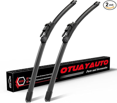OTUAYAUTO Premium Windshield Wiper Blades - Replacement for Ford Focus 2012-2018 Escape 2013-2019 Edge 15-23 Fusion-Original 13-18- Perfet Fit, All-Weather Performance Pinch Tab 28"+28" (Pack of 2)