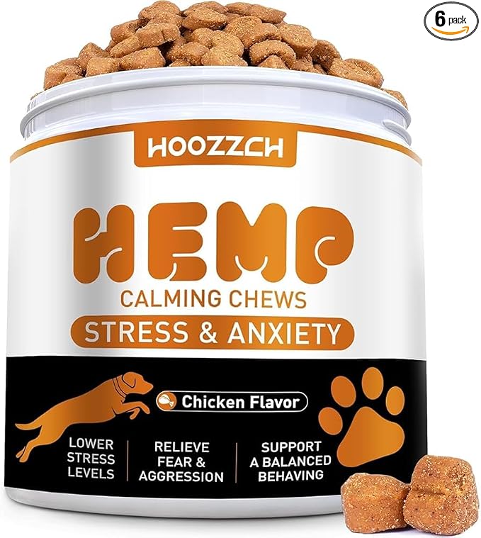 Calming Chews for Dogs - 6 Pack