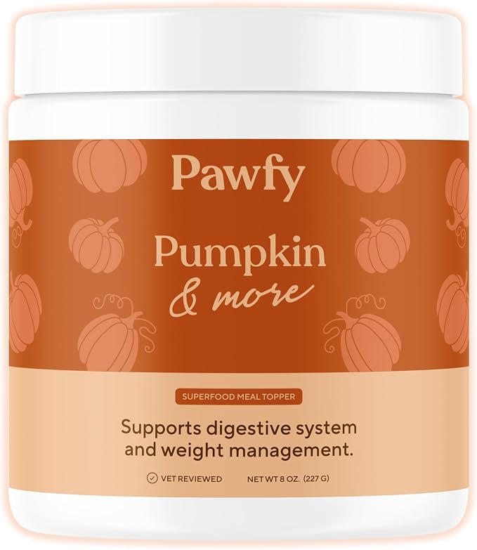 Pumpkin for Dogs - Natural Fiber Supplement | Organic Pumpkin Powder for Dogs with Digestive Support | Supports Stomach Healthy Digestion - 100% Pumpkin Puree Fiber