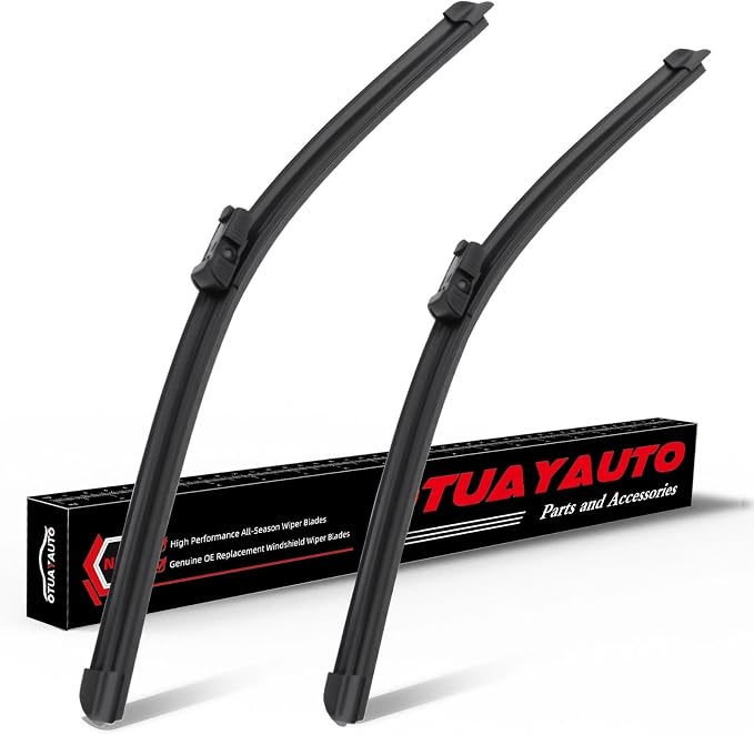 OTUAYAUTO 22"+22" Windshield Wipers Replacement for 2014-2018 GMC Sierra 1500/2500HD/3500HD, Chevy Silverado 1500 All-Weather Performance Top Lock Front Window Wiper Blades (Pack of 2)