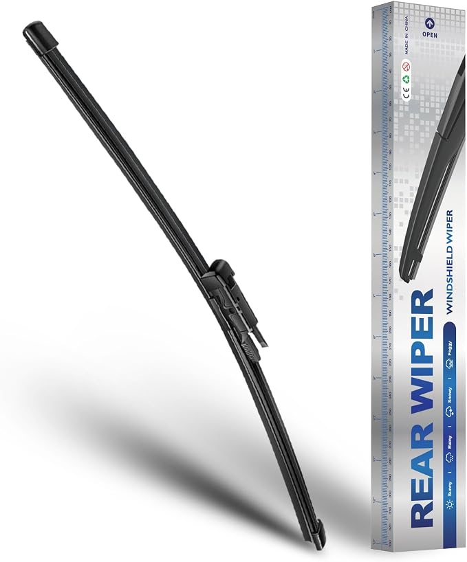 AJK 12 Inch Rear Wiper Blades for Mercedes-Benz GLC 2016-2019 | Streak-free OEM Back Windshield Wiper for GLC 300 350e AMG GLC 43 63, 12" Window Wipers Replacement Assembly