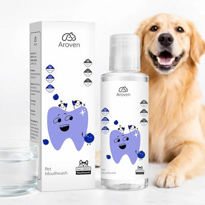 Dental Dog, 7.05oz Dog Water Additive for Dental Care, Dental para Perros, Specialized Dental Care Formula, Odorless & Flavorless Formula to Fight Tartar Promote Healthy Gums (2 PCS)