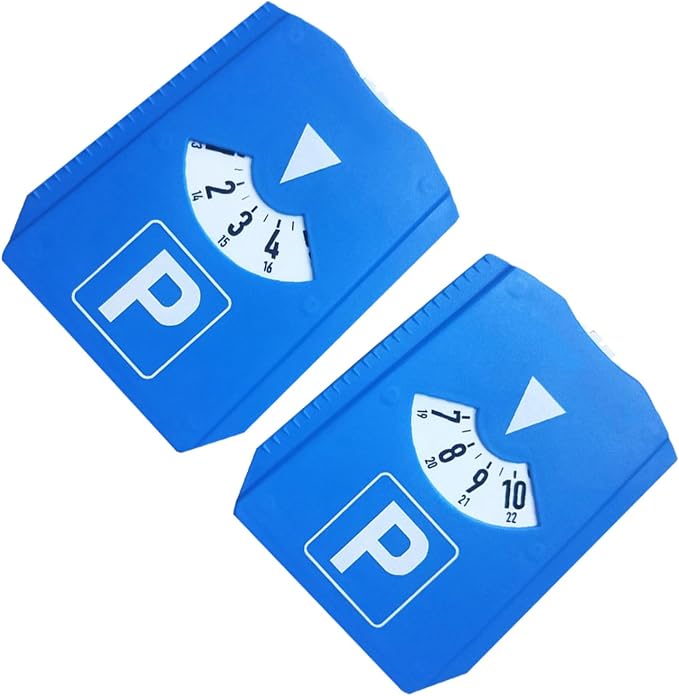 Milisten 2pcs Snow Shovel Timer Parking Sign for Car Ice Scraper Return Display Compact Design for Removal and Parking Management