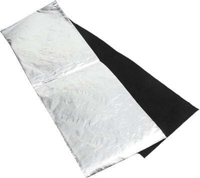 Battery Insulation Set with Fireproof Aluminium Foil Heat Shield Blanket, Cold Weather Resistant Thermal Protection for Car and Industrial Batteries (3PCS)