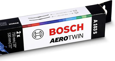 BOSCH 3397014117 AeroTwin OE Replacement Wiper Blade Set of 2 Combo Pack - (30" & 21")