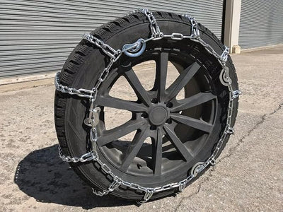 TireChain.com 275/60R20 Twisted Link Tire Chains - Ladder Style Snow Chains for Truck & SUV Highway Use