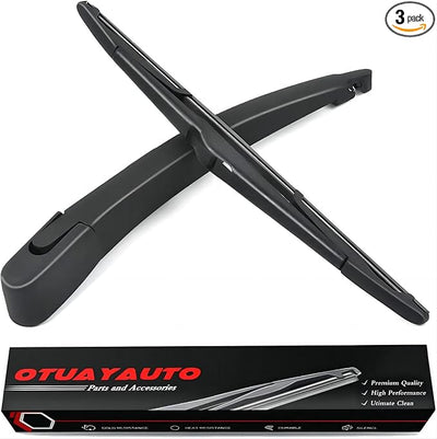 OTUAYAUTO BE8Z17526C Rear Windshield Wiper Arm Blade Set, Replacement for Ford Fiesta 2011-2018