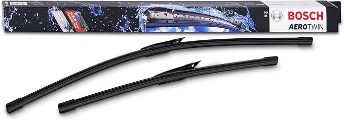 BOSCH 3397014818 AeroTwin Wiper Blade Combo Pack - Set of 2 (26" & 17") | Driver and Passenger Side Original Equipment Replacement Blades
