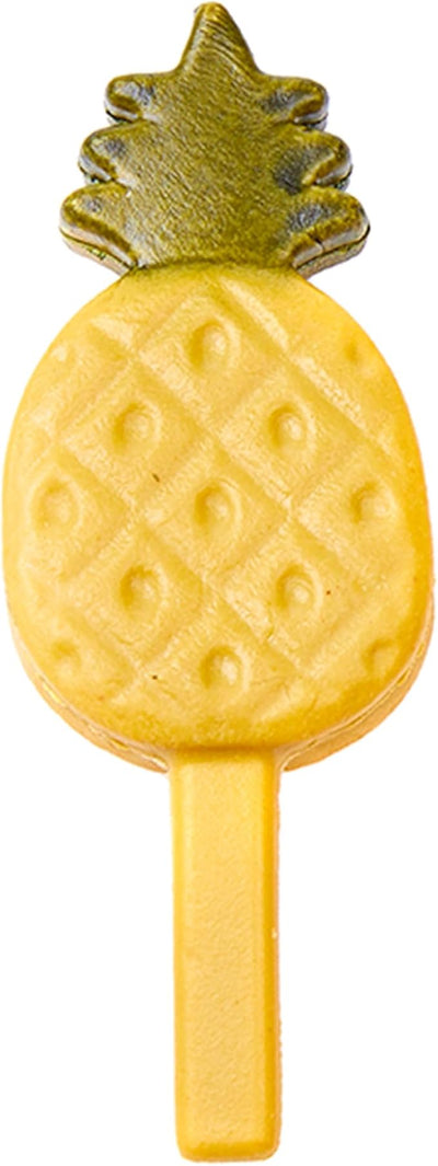 SPOT Pup Ice- Ready to Freeze at Home Dog Treats-Edible Chews for Small Breed Dogs & Puppies with Real Chicken to Keep Your Pup Cool Year Round, Fruity Lollies Pineapple Flavor, 3pcs