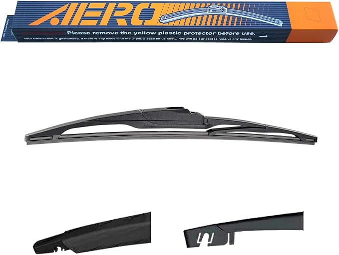 AERO 11" Snap Claw Rear Windshield Wiper Blade, All-Season OEM Repplacaemnt, Easy DIY Installation