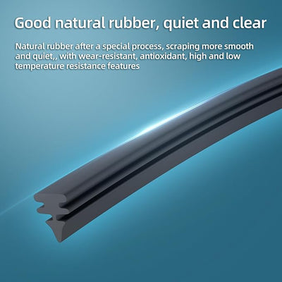 Front Windshield Wiper Blades Set Replacement for Nissan Sentra 2013-2019 | 28"+15" - Original Factory Quality All Weather (Pack of 2)