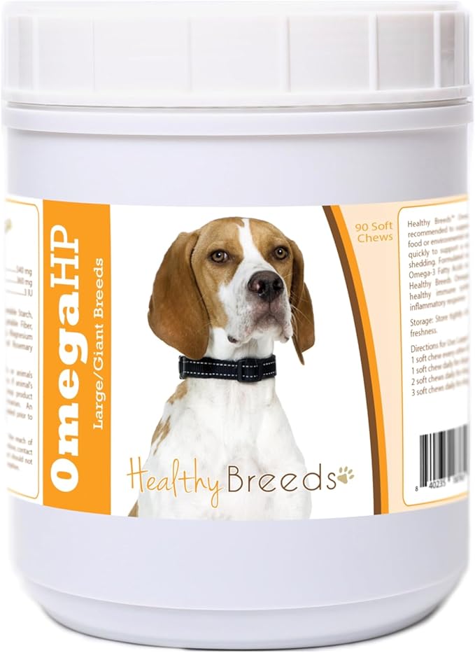 English Pointer Omega HP Fatty Acid Skin and Coat Support Soft Chews 90 Count